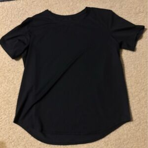 Lululemon athletic Black Women's Short Sleeve Top